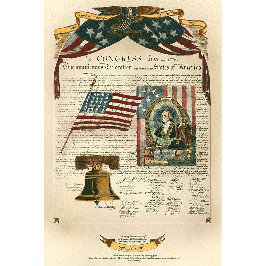 Let Freedom Ring II Poster Print - D. Bookman-VARPDX2201D Image 1