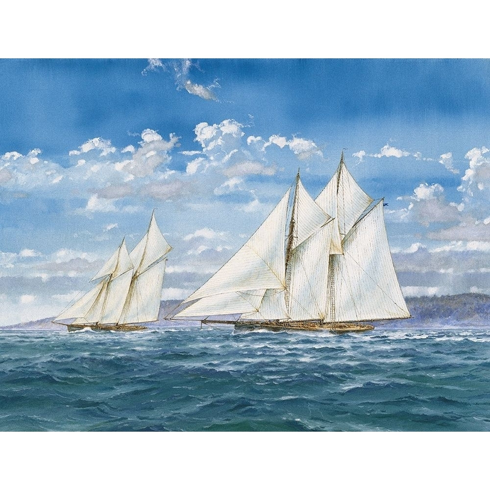 Sloops and Sail I Poster Print by Unknown Unknown-VARPDX22071 Image 1