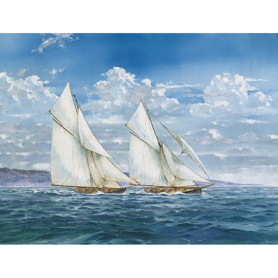 Sloops and Sail II Poster Print by Unknown Unknown-VARPDX22072 Image 1