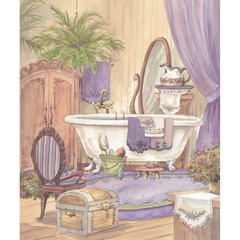 Victorian Bathroom I Poster Print by Unknown Unknown-VARPDX22172 Image 1