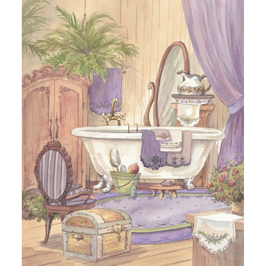 Victorian Bathroom I Poster Print by Unknown Unknown-VARPDX22172 Image 1