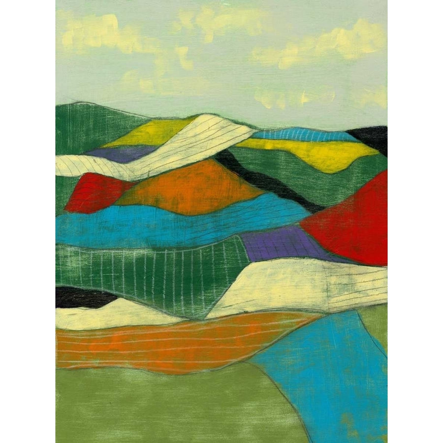 Patchwork Fields I Poster Print - Jennifer Goldberger-VARPDX22198FN Image 1