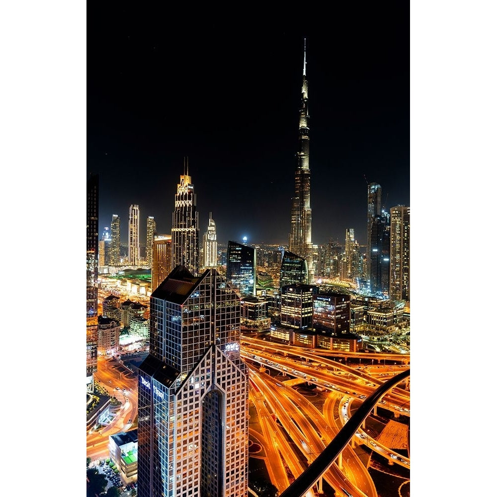 The night life of Dubai. Poster Print - Md. Arifuzzaman-VARPDX2220998 Image 1