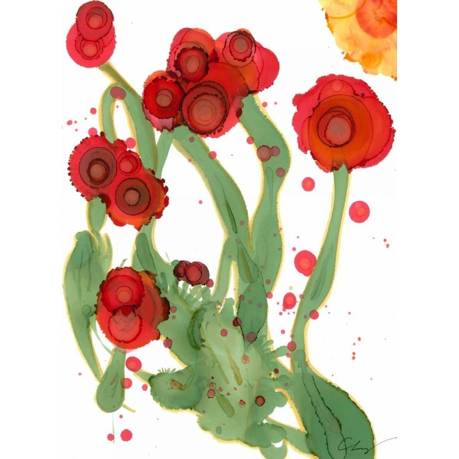 Poppy Whimsy III Poster Print - Cheryl Baynes-VARPDX22245Z Image 1