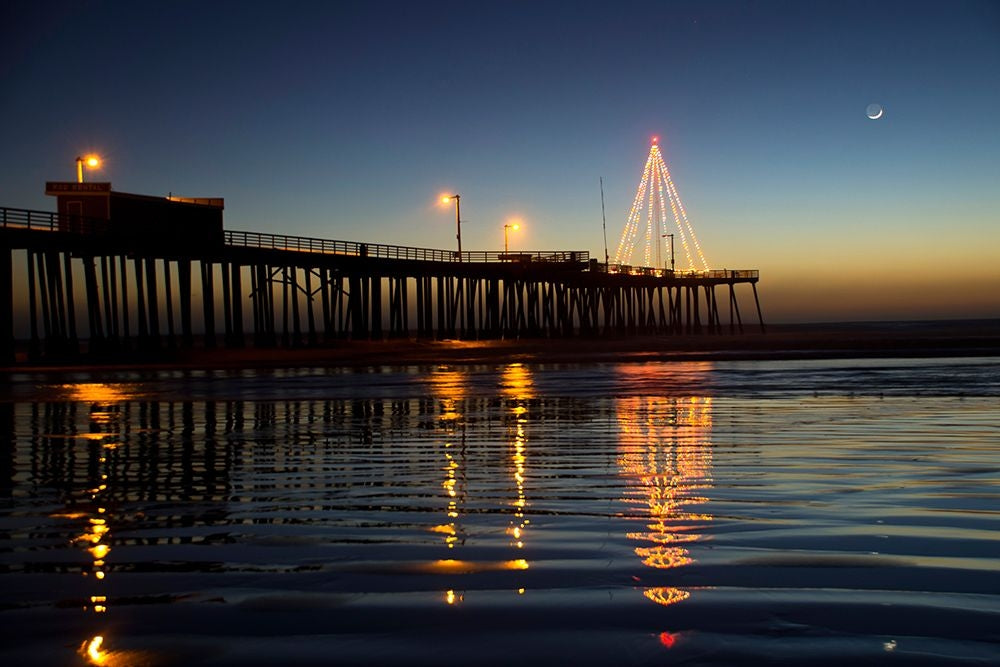 Christmas at Pismo Beach Poster Print - Tim Mossholder-VARPDX2226307 Image 1