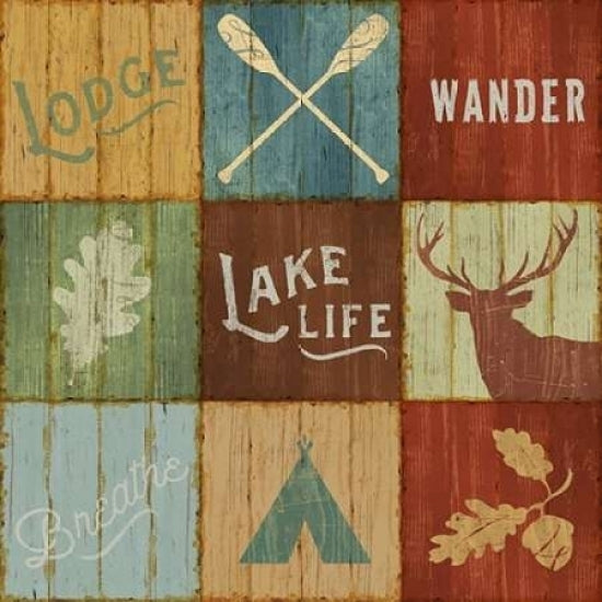 Lake Lodge VII Poster Print by Sue Schlabach-VARPDX22270 Image 1