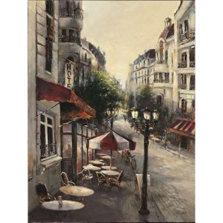 Promenade Cafe Poster Print by Brent Heighton-VARPDX222HEI1000 Image 1