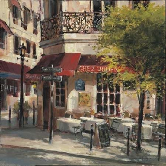 Corner Cafe Poster Print by Brent Heighton-VARPDX222HEI1005 Image 2