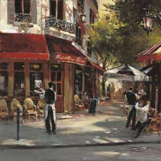 Bistro Waiters Poster Print by Brent Heighton-VARPDX222HEI1009 Image 1