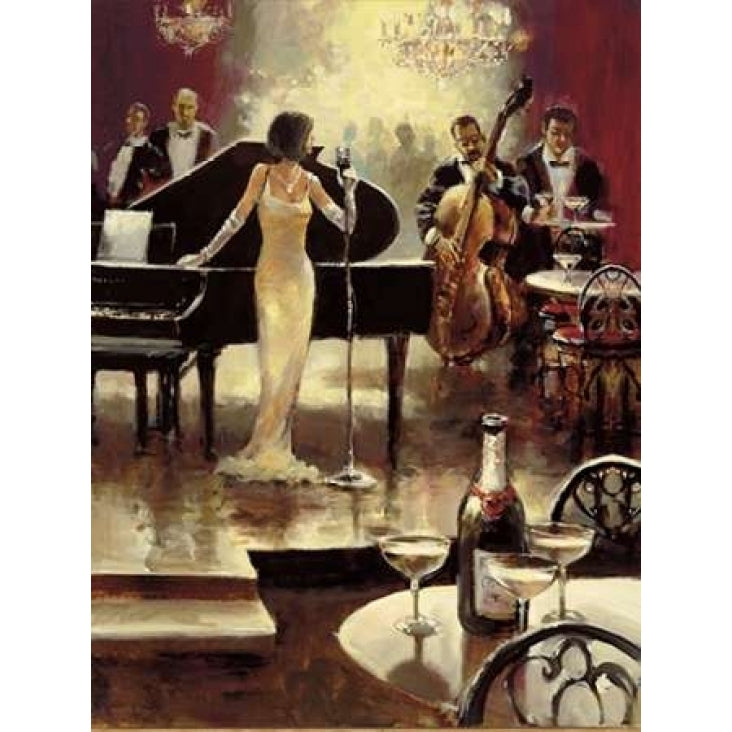 Jazz Night Out Poster Print by Brent Heighton-VARPDX222HEI1028 Image 1