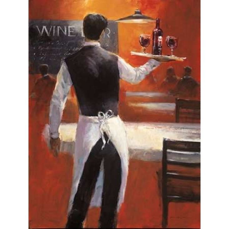 Wine Bar Poster Print by Brent Heighton-VARPDX222HEI1025 Image 1