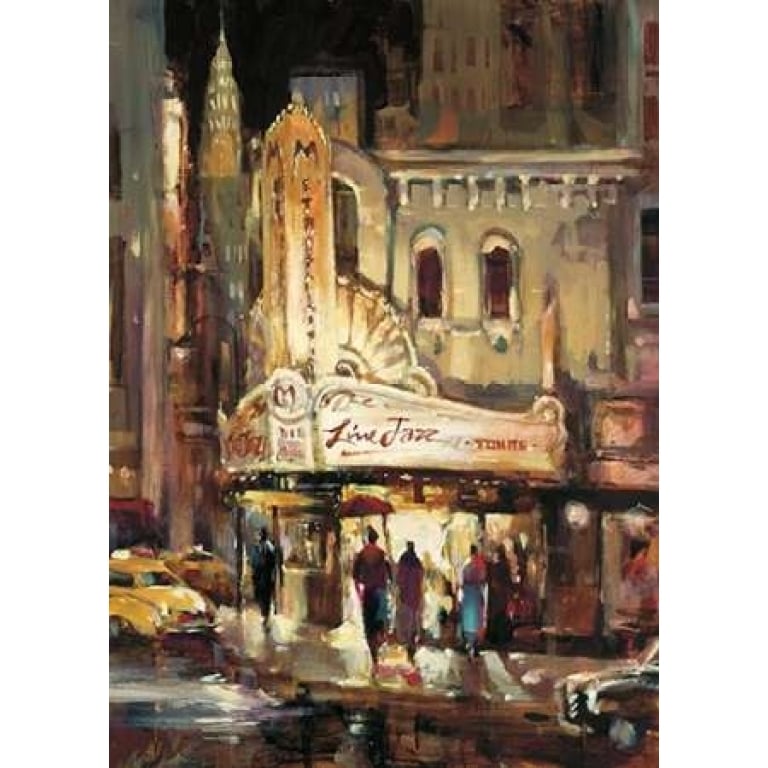 Metropolitan Jazz Poster Print by Brent Heighton-VARPDX222HEI1051 Image 2