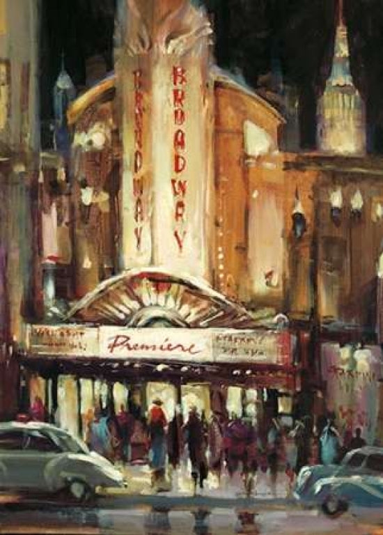 Broadway Premiere Poster Print by Brent Heighton-VARPDX222HEI1050 Image 1