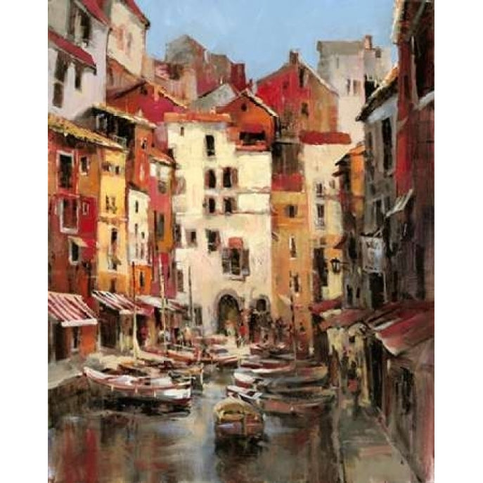 Mediterranean Seaside Holiday 1 Poster Print by Brent Heighton-VARPDX222HEI1077A Image 1