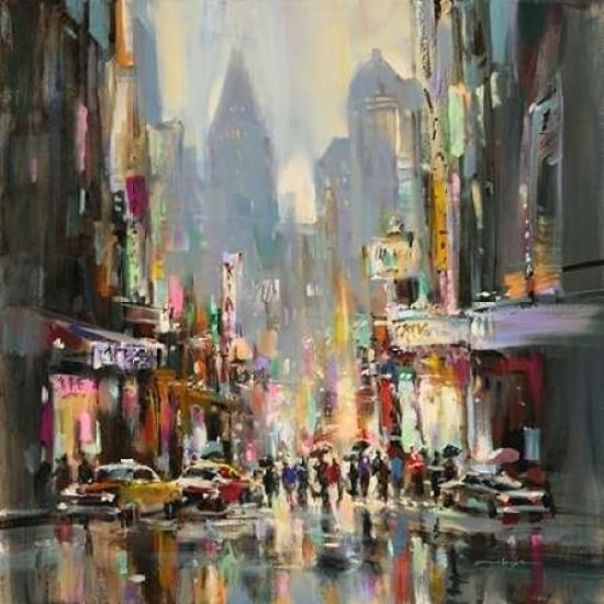 City Street Sensation Poster Print by Brent Heighton-VARPDX222HEI1105A Image 1