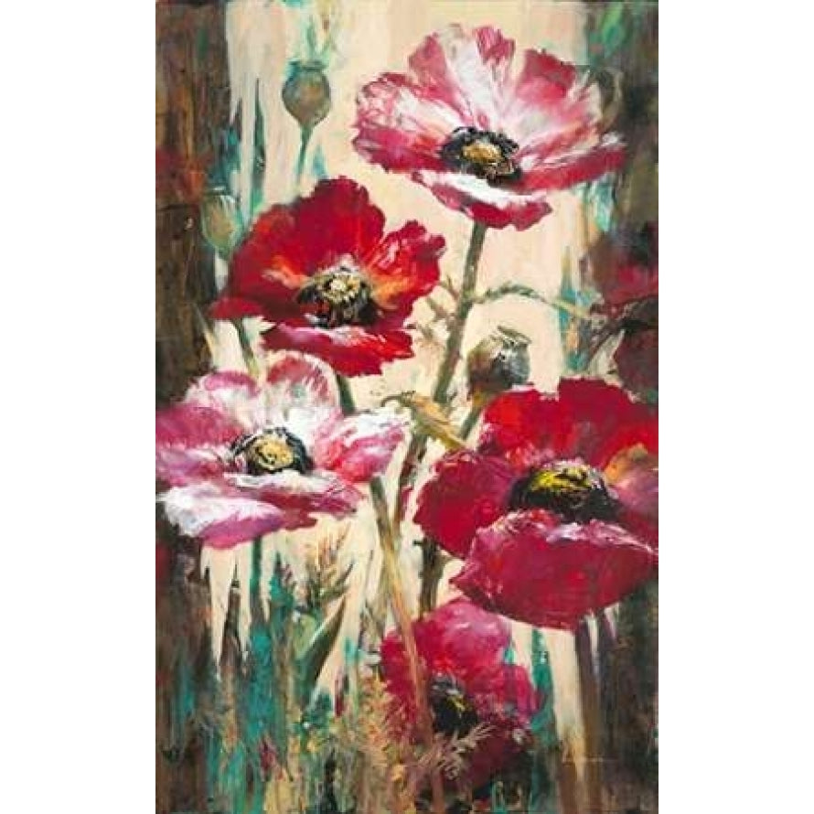 Spontaneous Poppies Poster Print by Brent Heighton-VARPDX222HEI1109 Image 2