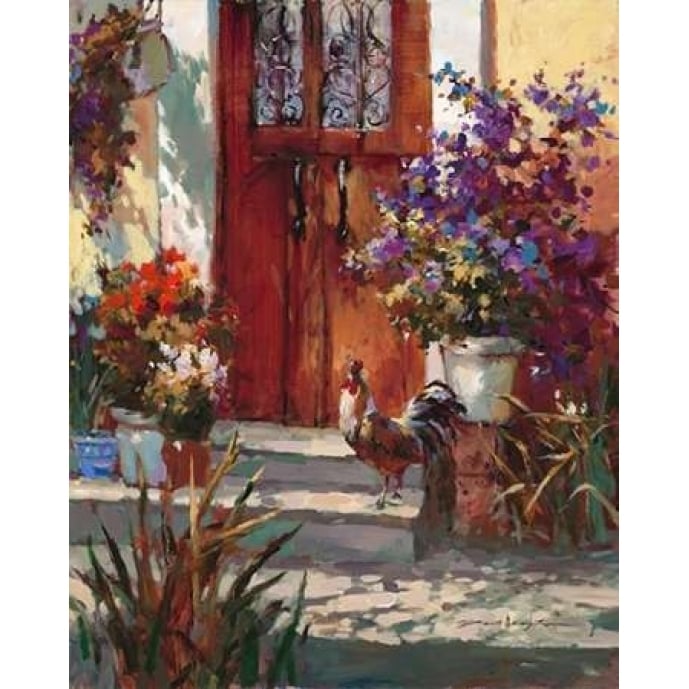 Cottage Rooster Poster Print by Brent Heighton-VARPDX222HEI1073 Image 2