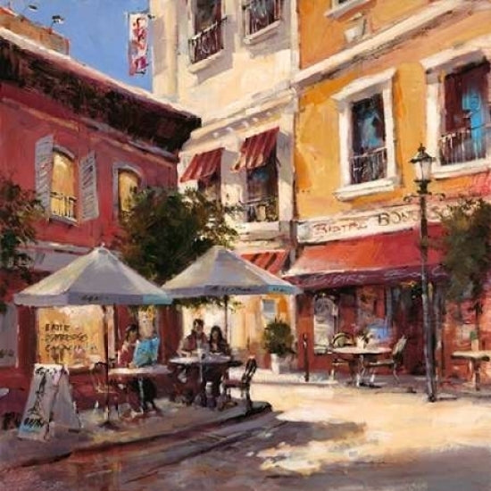 Cafe Break Poster Print by Brent Heighton-VARPDX222HEI1114 Image 1