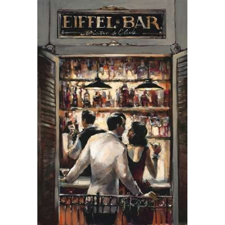 Eiffel Bar Poster Print by Brent Heighton-VARPDX222HEI1128 Image 1