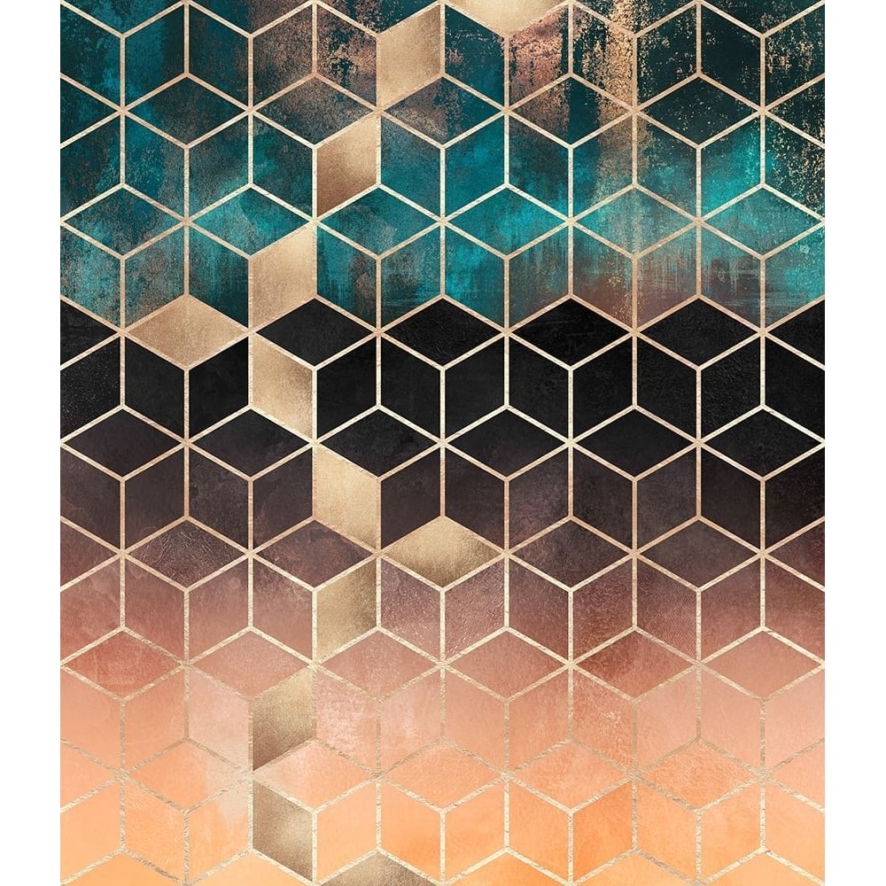 Ombre Dream Cubes Poster Print - Elisabeth Fredriksson-VARPDX2231937 Image 1