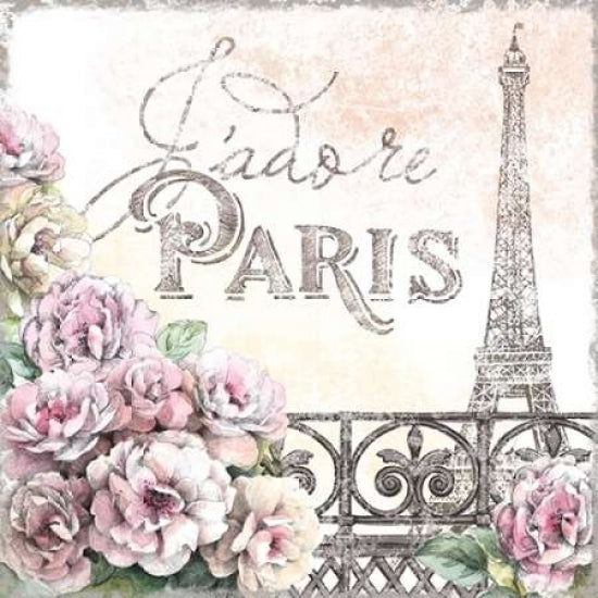 Paris Roses III Poster Print by Beth Grove-VARPDX22323 Image 2