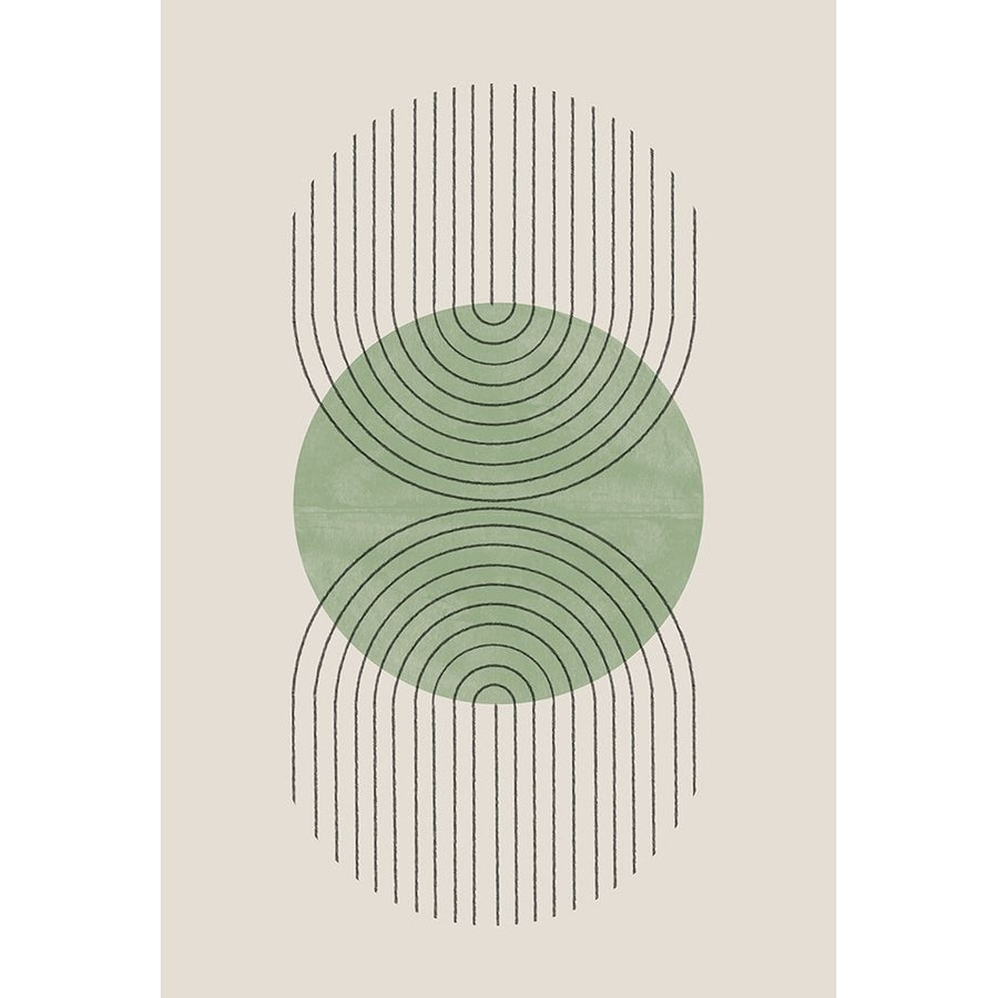 Perfect Point Green Poster Print - The Miuus Studio-VARPDX2260355 Image 1