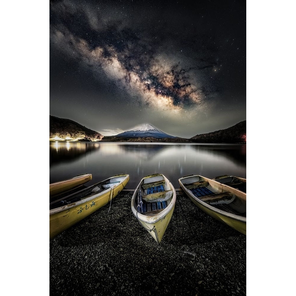 Milky Way on the Fuji Poster Print - Daiki Suzuki-VARPDX2305850 Image 1