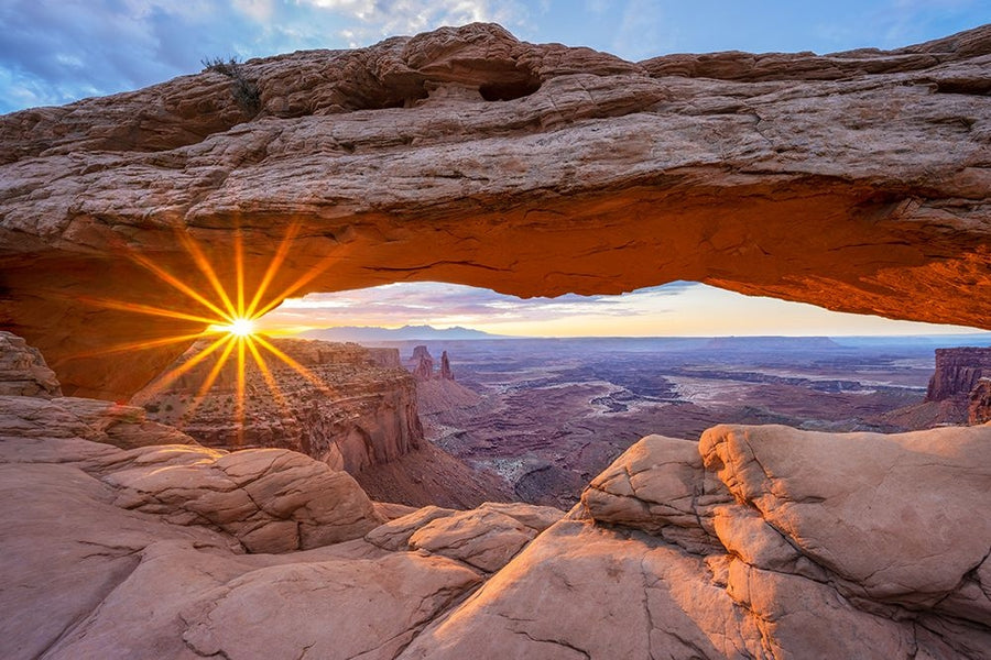 Sunrise at Mesa Arch - Canyonland National Park Poster Print - Dheeraj Uthaiah-VARPDX2316415 Image 1