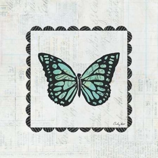 Butterfly Stamp Poster Print by Courtney Prahl-VARPDX23182 Image 1