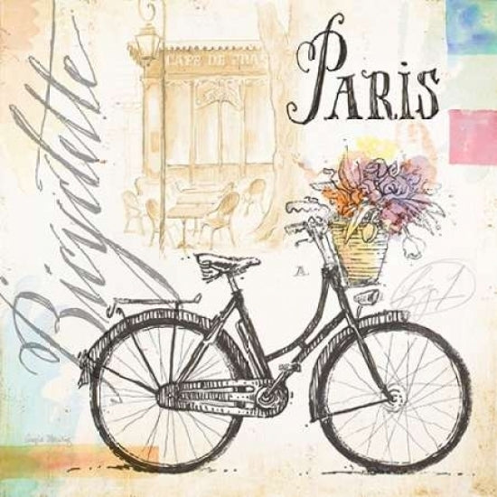 Arc de Truimphe Sketchbook Poster Print by Angela Staehling-VARPDX231STA2283 Image 2