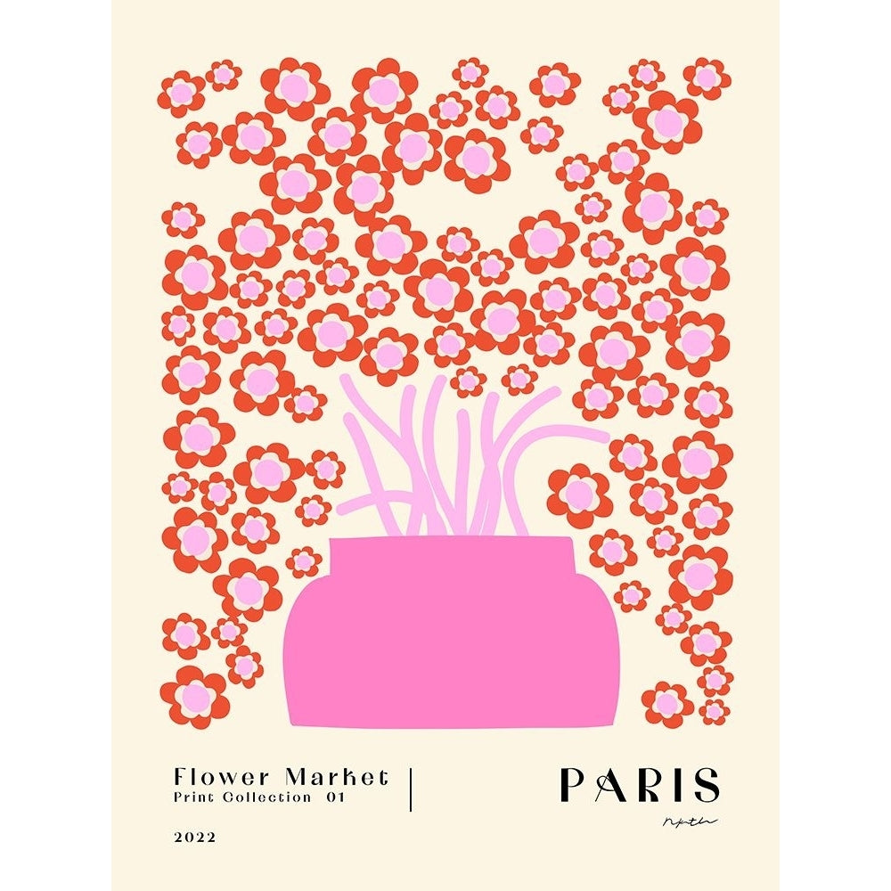 Flower Market. Paris Poster Print - NKTN-VARPDX2321555 Image 1