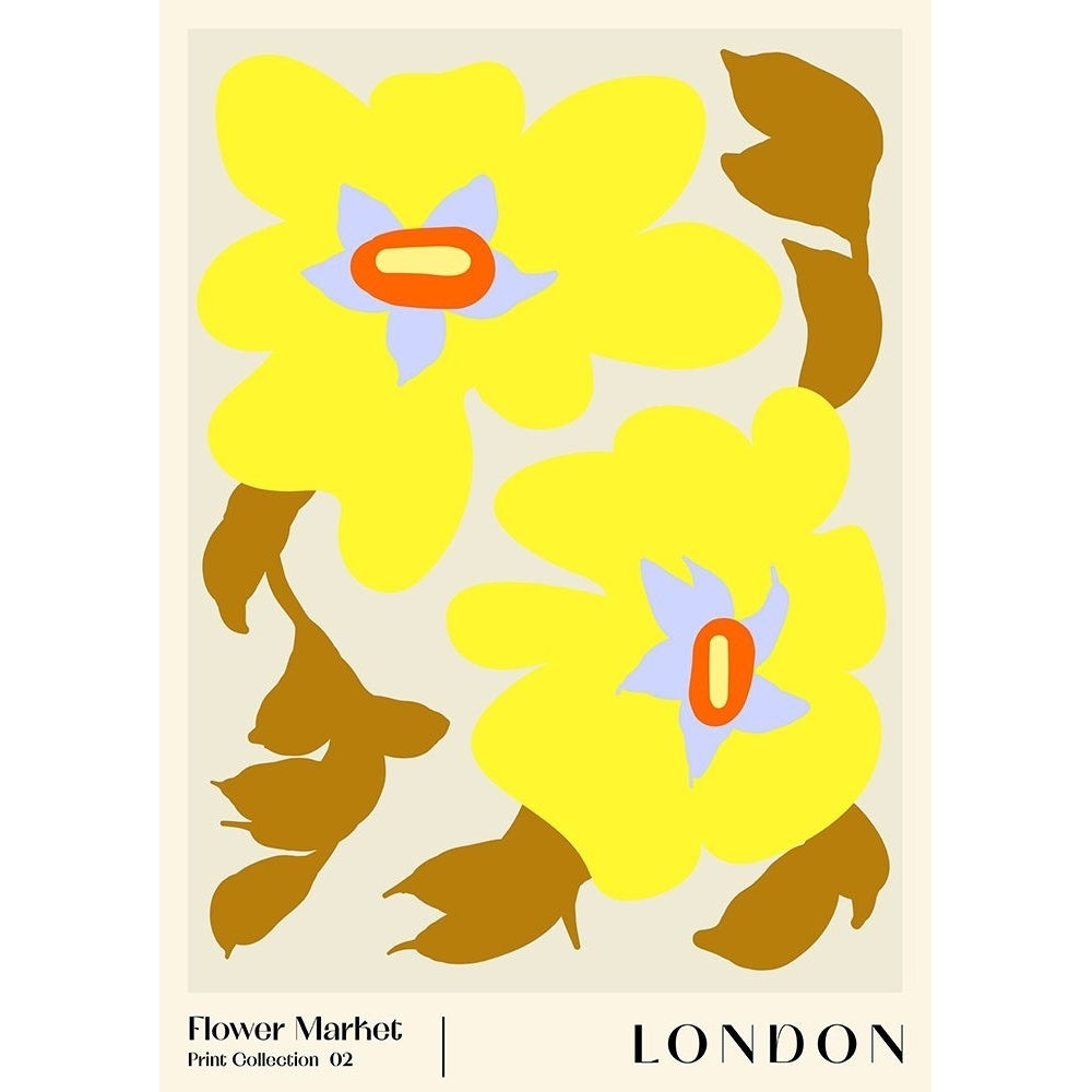 Flower Market. London Poster Print - NKTN-VARPDX2325709 Image 1