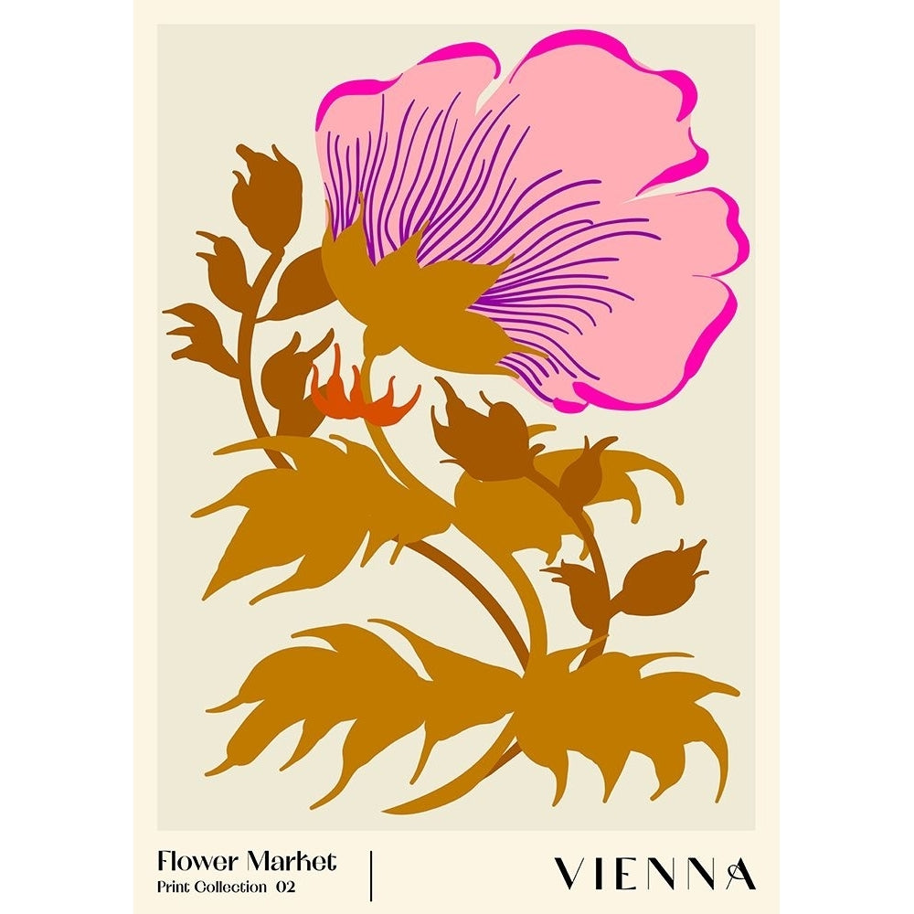 Flower Market. Vienna Poster Print - NKTN-VARPDX2325713 Image 1