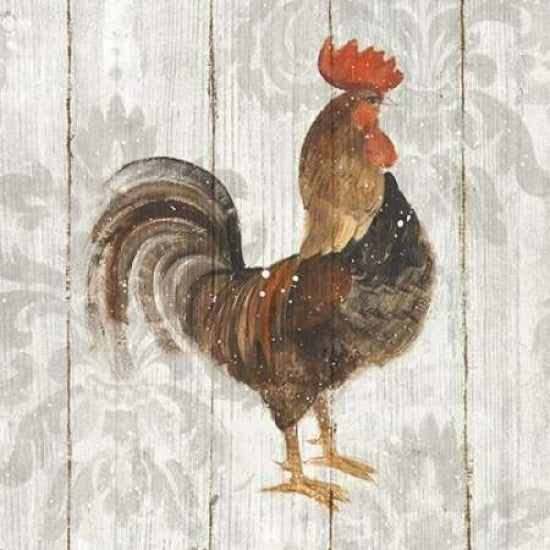 Farm Friend III on Barn Board Poster Print by Albena Hristova-VARPDX23347 Image 1