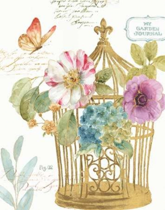 Rainbow Seeds Romantic Birdcage I Poster Print by Audit Lisa-VARPDX23431 Image 1