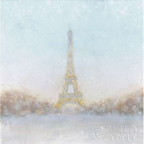 Eiffel Romance no Couple Turquoise Poster Print by Marco Fabiano-VARPDX23540 Image 1