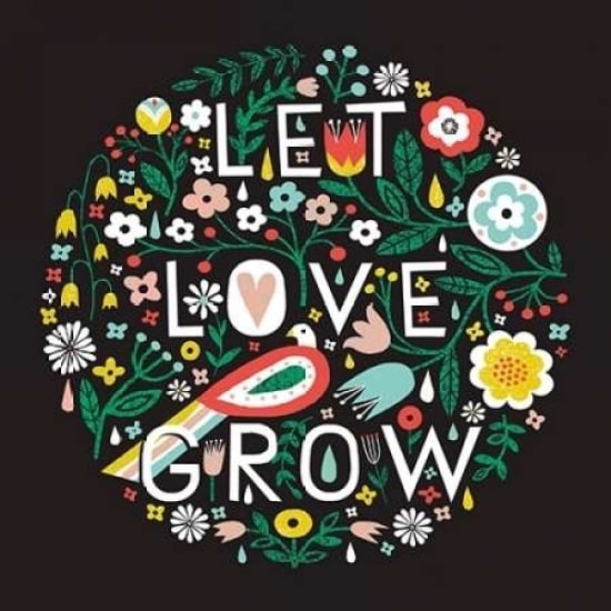 Let Love Grow Poster Print by Michael Mullan-VARPDX23535 Image 1