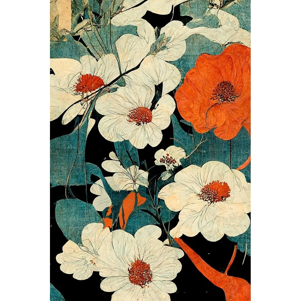 Asian Flowers Poster Print - Treechild-VARPDX2369296 Image 1