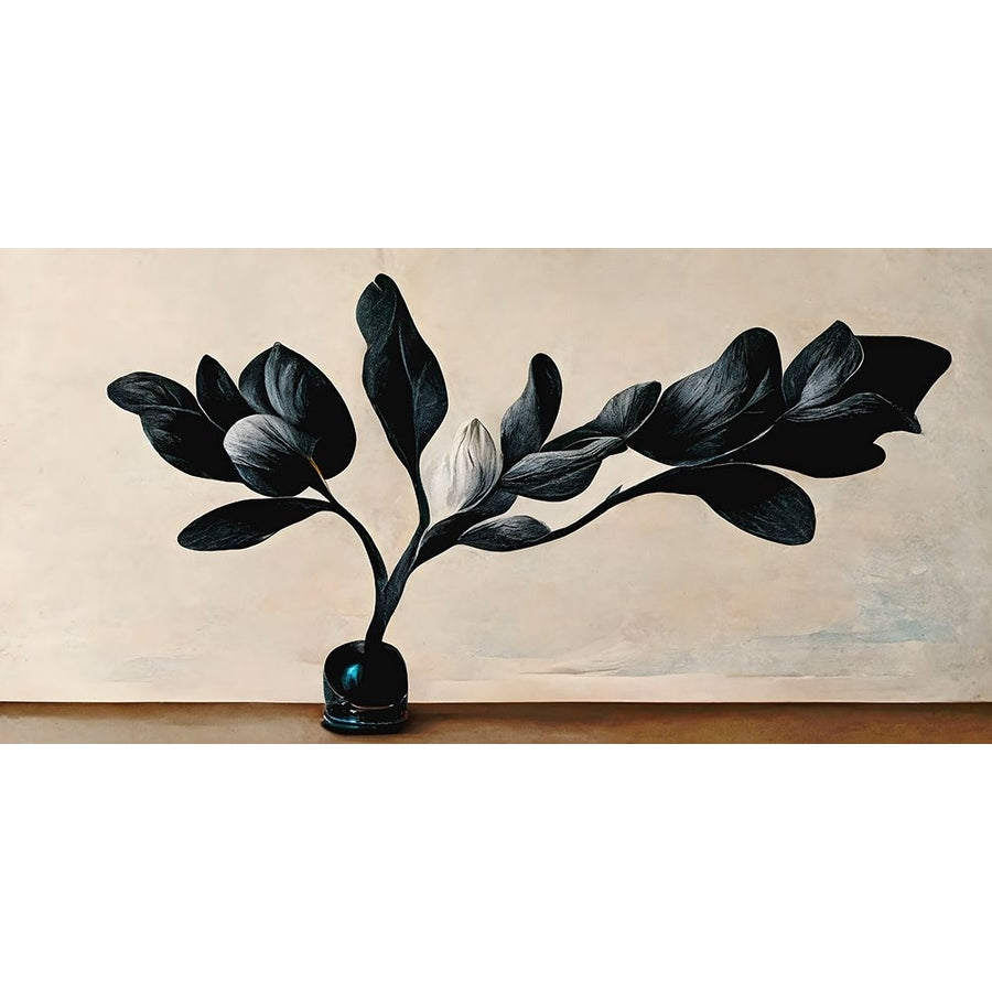 Black Magnolia Poster Print - Treechild-VARPDX2369299 Image 1