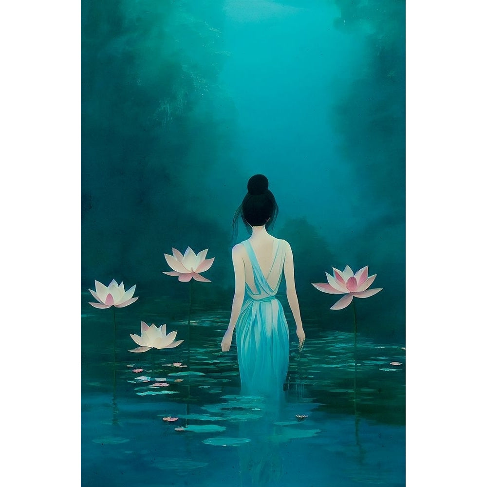 In The Pond Poster Print - Treechild-VARPDX2369347 Image 1