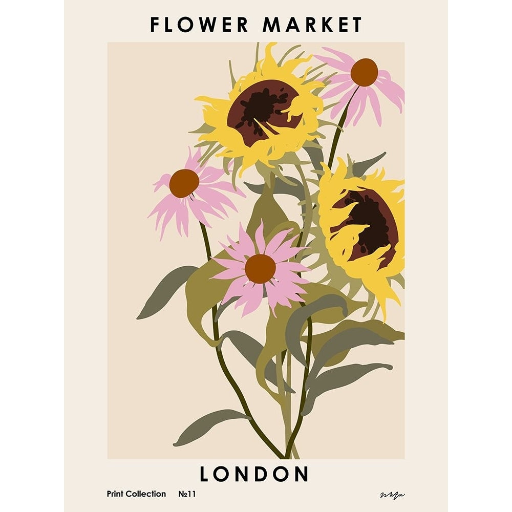 Flower Market. London Poster Print - Nktn-VARPDX2386389 Image 1