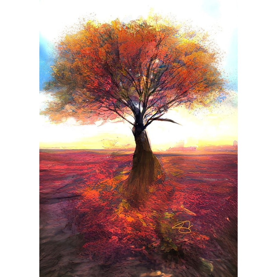 Tree in Autumn Poster Print - Ruth Day-VARPDX2397455 Image 1