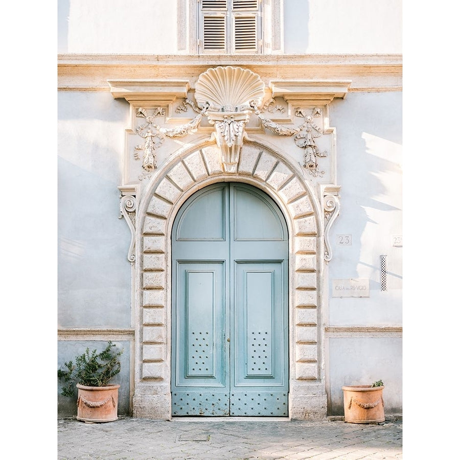 Blue tones of Rome - Italy travel photography Poster Print - Raisa Zwart-VARPDX2410441 Image 1