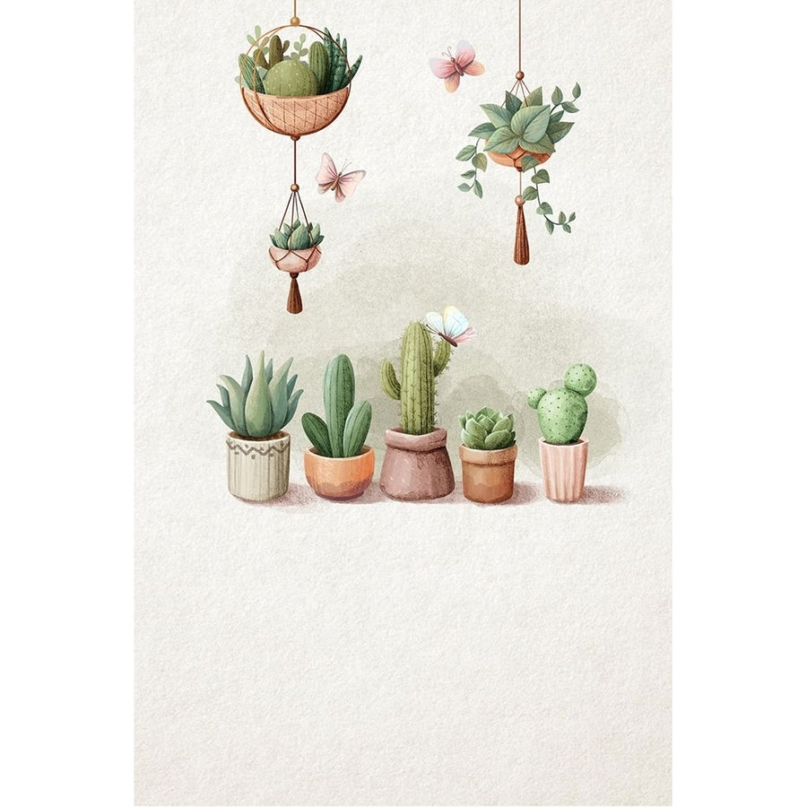 Vintage Cactus Plants Poster Print - Xuan Thai-VARPDX2425393 Image 1