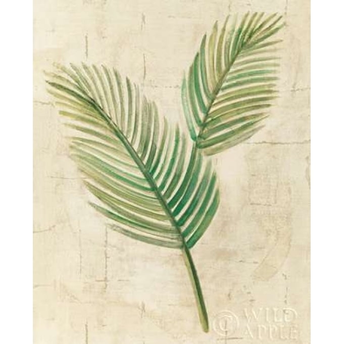 Sago Palm Leaves Neutral Crop Poster Print by Albena Hristova-VARPDX24273 Image 1