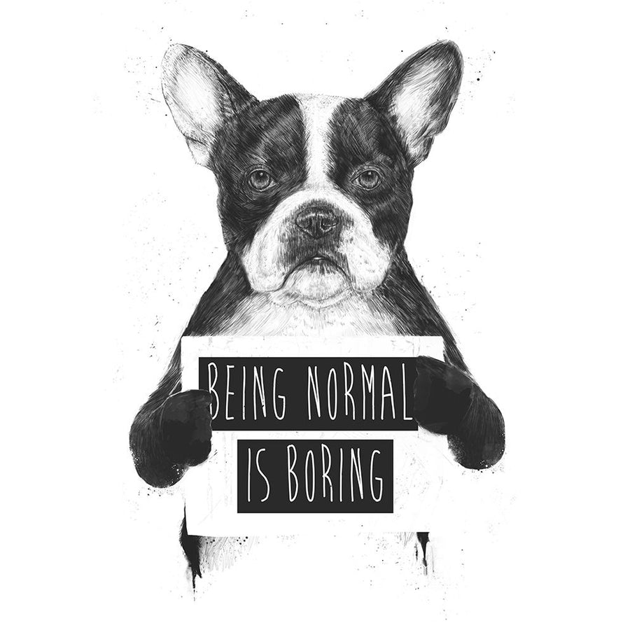 Being Normal Is Boring Poster Print - Balazs Solti-VARPDX2431303 Image 1