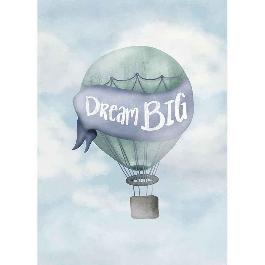 Dream Big Blue Poster Print - Aminah Eleonora-VARPDX2437079 Image 1