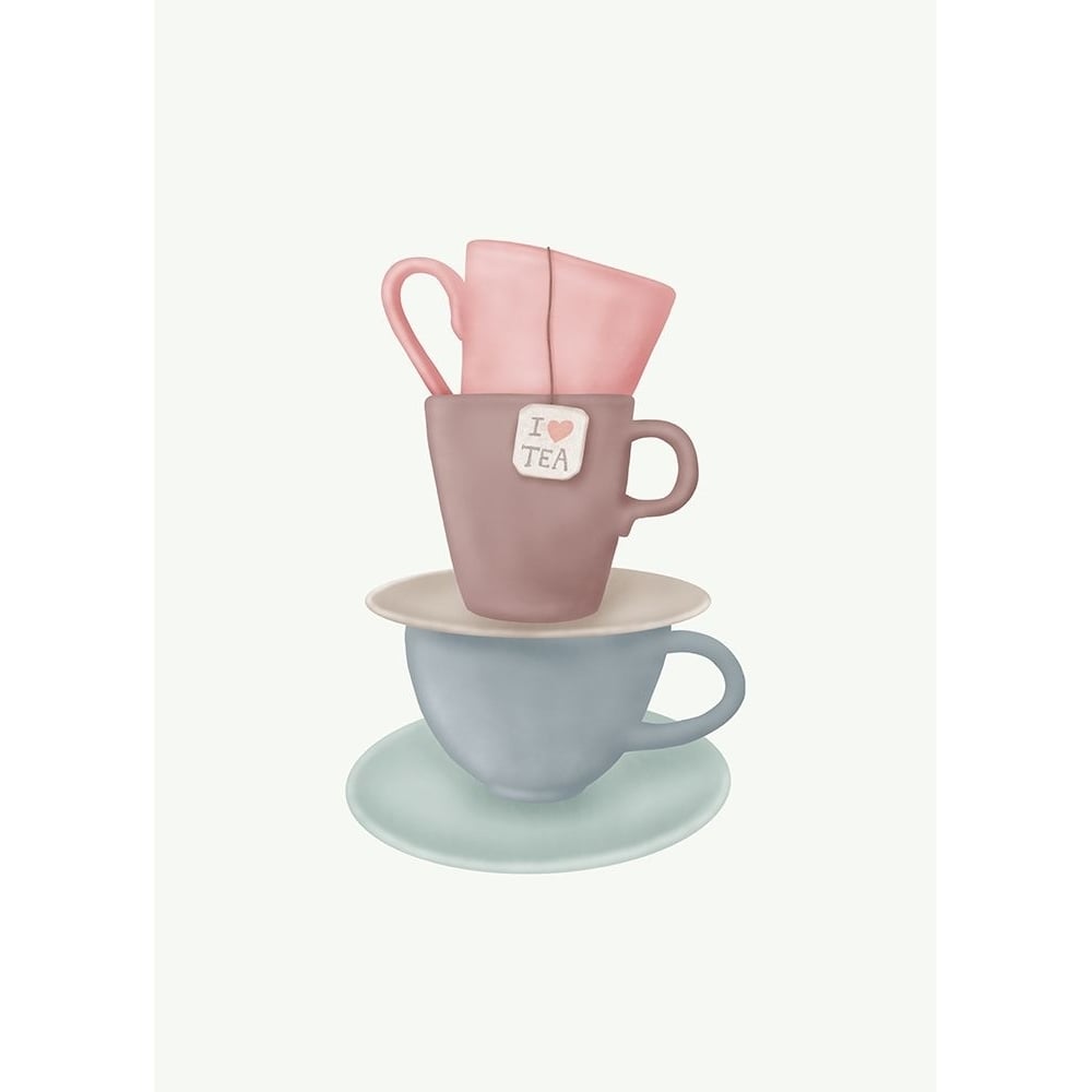 I Love TEA Poster Print - Aminah Eleonora-VARPDX2437080 Image 1