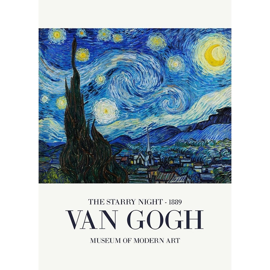 The Starry Night Poster Print - Pictufy-VARPDX2439658 Image 1