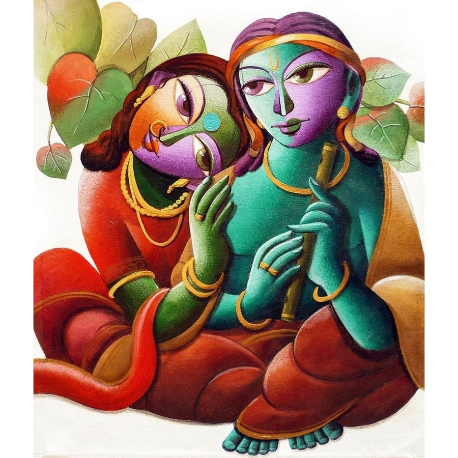 KRISHNA16 Poster Print - Dhananjoy Mukherjee-VARPDX2447117 Image 1